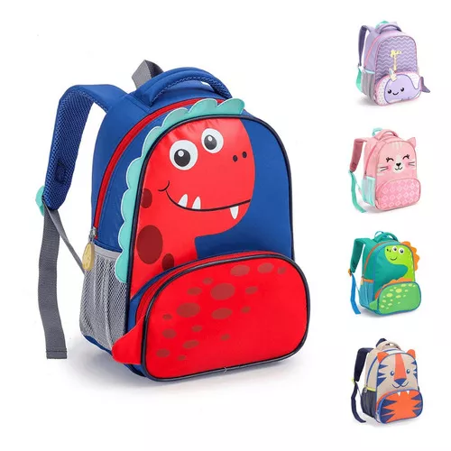 Mochila infantil para meninas e meninos - mochila escolar leve