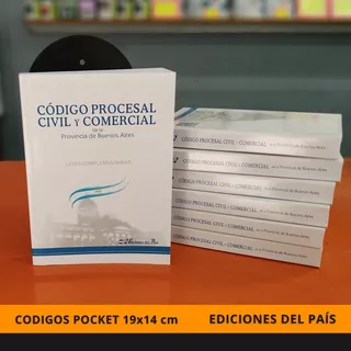 Código Procesal Civil Y Comercial Provincia ( Pocket )