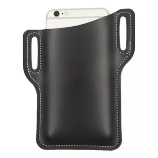 Funda Para Celular Piel Sintetica Cinturon Universal