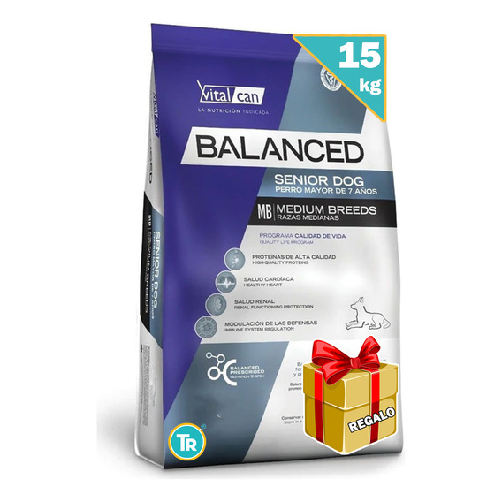 Ración Balanced Perro Senior Med + Obsequio Y Envío Gratis