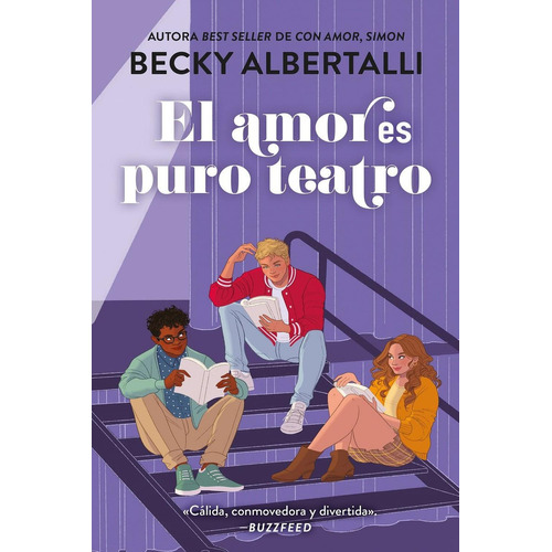 El Amor Es Puro Teatro: No, de Albertalli, Becky., vol. 1. Editorial Puck, tapa pasta blanda, edición 1 en español, 2023