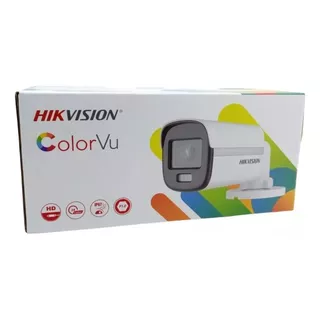 Camara Hikvision Bullet Color Vu 1080p 2mp Full Color 24/7