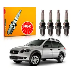  Jogo Velas Ngk Palio Weekend 1.6 16v Etorq 2011 A 2014