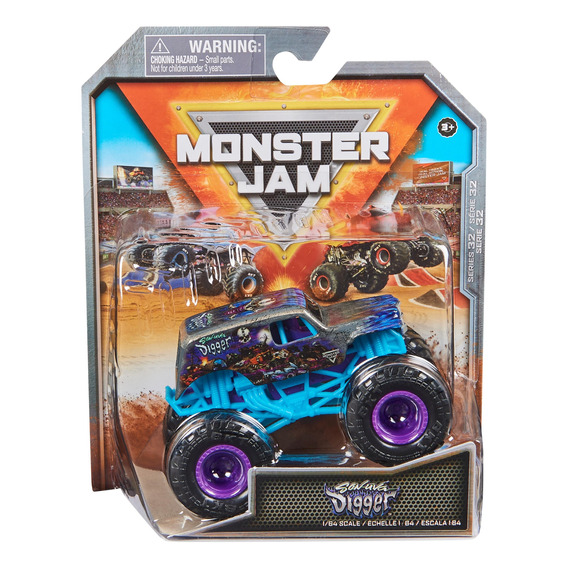 Monster Jam Vehiculo 1.64 Metal Son Uva Metal Int 6067643