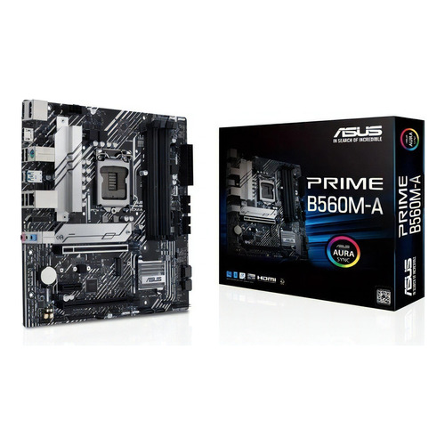 Motherboard Asus Prime B560m-a Intel 1200 10ma 11va Ddr4 Rgb
