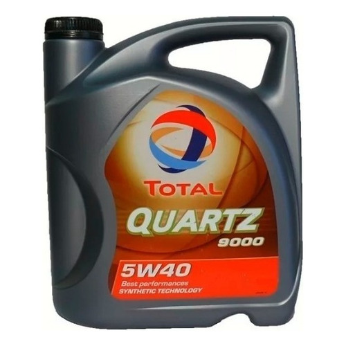 Aceite Motor Total Sintetico Quartz 9000 5w40 X 4lts