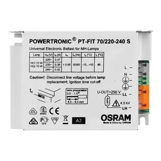 Reator Eletrônico Osram Powertronic Pt-fit 70/220-240 S