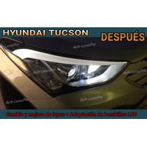 Reparación Faros Focos Luz Baja Hyundai Tucson Suv 