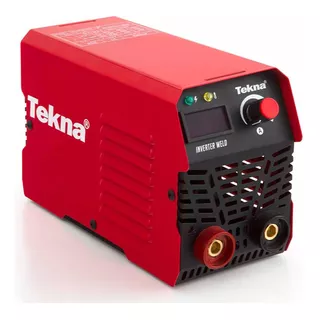 Máquina De Solda Tekna Tw135icm-mma Vermelha E Preta 50hz/60hz 220v