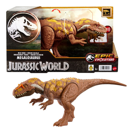 Jurassic World Dinosaurio Rugido Salvaje Megalosaurus