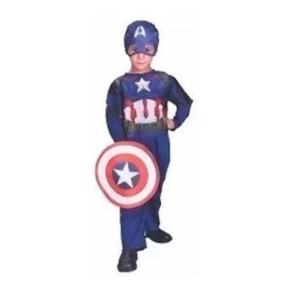 Capitan America Disfraz Dramatizacion Original Nt Educando