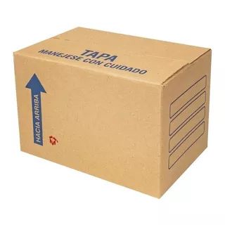 100 Cajas De Cartón Para Empaque 25x16x16 Cms Rm-91