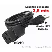 Cable C19 Hembra A Poder Macho Ref: Pwc19b Computoys Sas