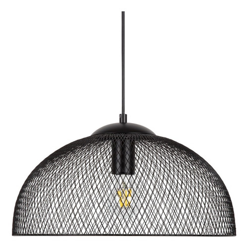 Lámpara De Techo Colgante Moderna Diseño Industrial Dl-6609 Color Negro