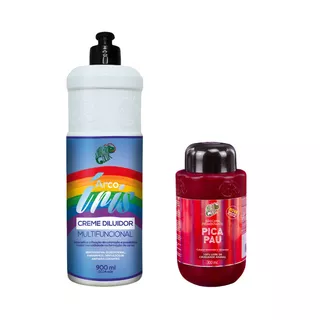 Kit Máscara Pica Pau 300ml + Diluidor 900ml Kamaleão Color