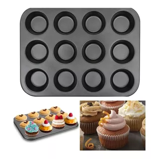 Bandeja O Molde Para Cupcakes 12 Cavidades