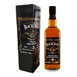 American Whiskey Black Crow Bourbon Y Grain + Estuche 