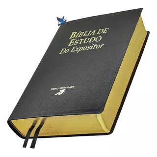 Bíblia De Estudo Do Expositor Jimmy Swaggart Capa Luxo Preta