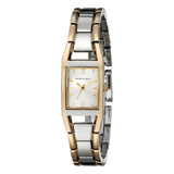 Reloj Mujer Anne Klein 10-6419svtt Cuarzo Pulso Plateado En 