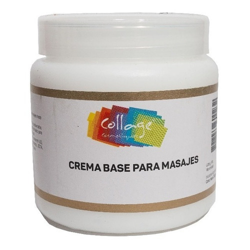 Crema Para Masajes Base Collage X 250 Gramos