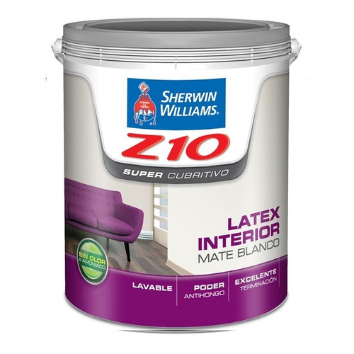 Z10 Interior Mate Blanco Sherwin Williams X 1 Lt