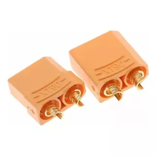 Conector Xt90 Macho E Femea,suporta Correntes Acima De 90a