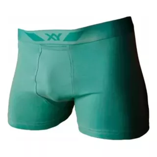 Pack X2 Boxer Xy Cromosoma  Con Bolsillo Liso 1386 S/xxl