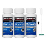  Tripack 3 Minoxidil Kirkland 3 Goteros Video Barba Cabello 