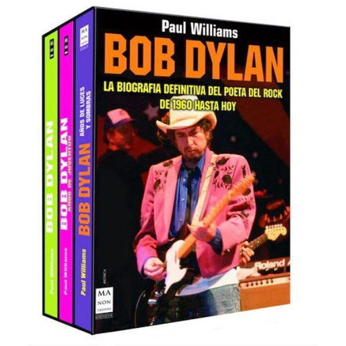Bob Dylan - 3 Libros Con Estuche - Paul Williams