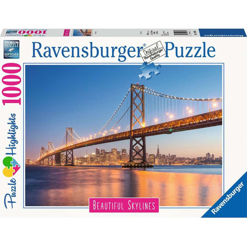 Rompecabezas Puzzle 1000 Puente San Francisco Ravensburger