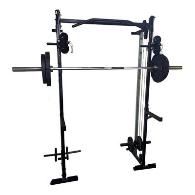 Polea Alta Y Baja Rack Crossover Pull Ups Crossfit Gym Casa