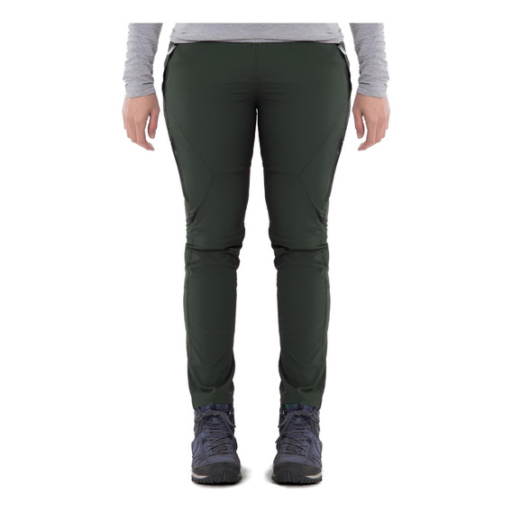 Pantalón Trekking Secado Rápido De Mujer Desmontable Upf50