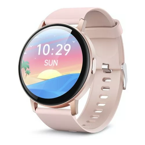 Smartwatch Para Mujer Y Hombres 1.28'' Reloj Inteligente Ip67 Monitor De Frecuencia Cardíaca, Monitor De Calorías, Podómetro Para Android E Ios MercadoLibre