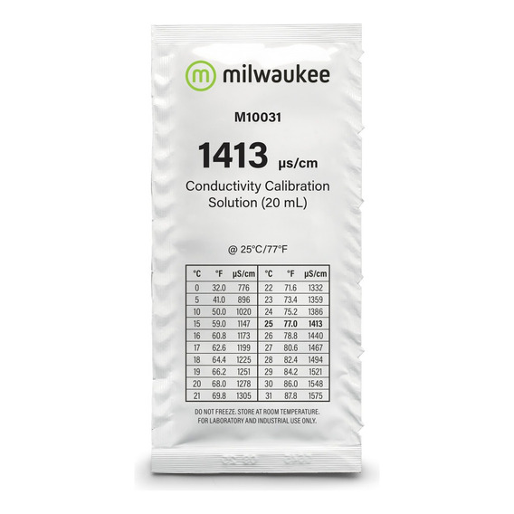 Solución De Calibración Ec Milwaukee 1413 Us/cm M10031b