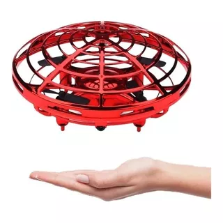 Flaynova Helicóptero Drone Boomerang Antimpacto  - Vermelho
