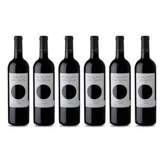 Vinho Tinto Argentino Cava Negra Merlot Kit 6 Un Nota Fiscal