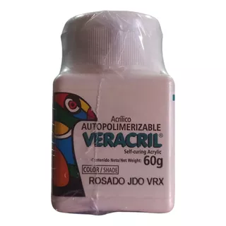 Acrilico Veracril Autocurado Rosado Vrx 60g. Medinfadent