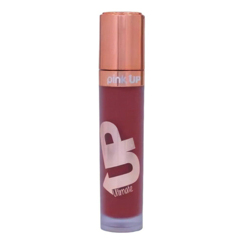 Labial Pink Up Ultimate color marrón oscuro mate