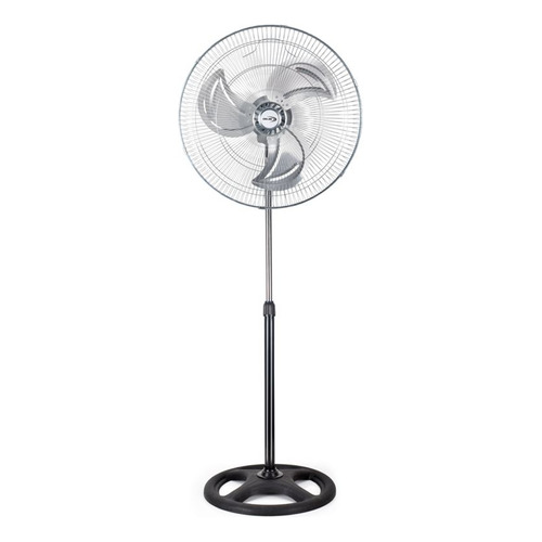 Ventilador Industrial Delne 3 En 1, Aspas De Aluminio Color de la estructura Negro Color de las aspas Gris Diámetro 46 cm Frecuencia 50 Hz/ 60 Hz