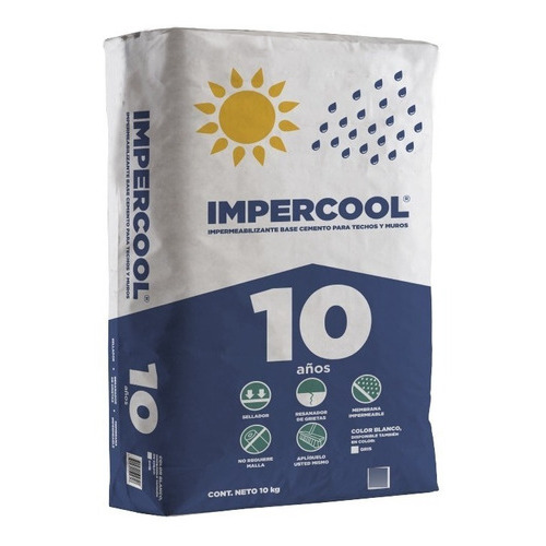 Impercool Base Cemento Cemix 10 Kg