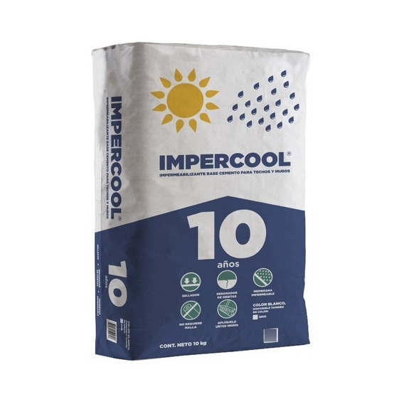 Impercool Base Cemento Cemix 10 Kg