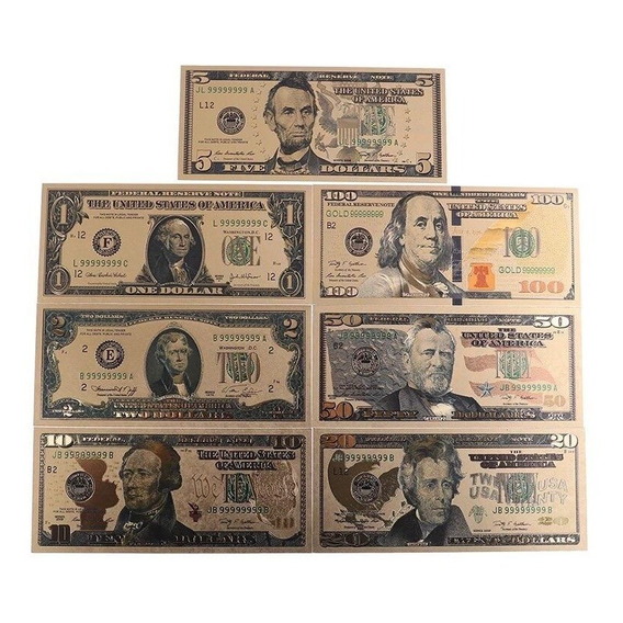 Billete Didáctico Surtido Dólar X 100 Unidades