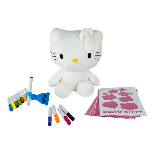 Mi Alegría Hello Kitty Color Spray Pinta Lava Pinta Otra Vez Color Blanco Para Pintar