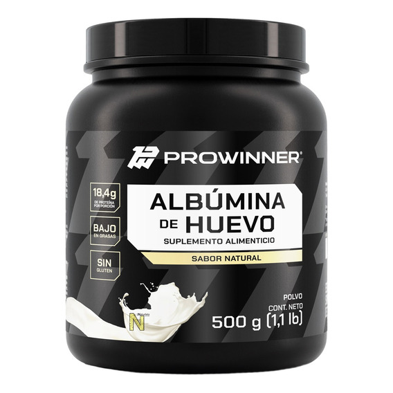 Albumina De Huevo (natural 500 Gr) Prowinner