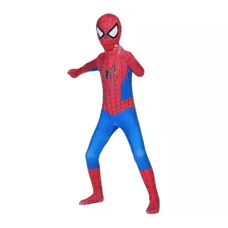 Fantasia Marvel Homem Aranha Peter Parker Infantil Top Luxo