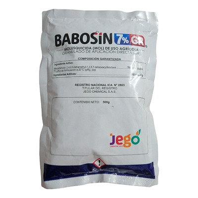 Matababosas Matacaracoles / Caracol Africano Babosin X 500gr