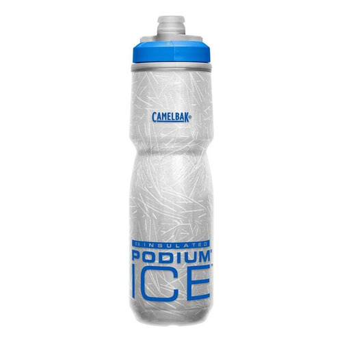 Botella térmica Caramanhola Podium Ice Camelbak de 620 ml, color azul