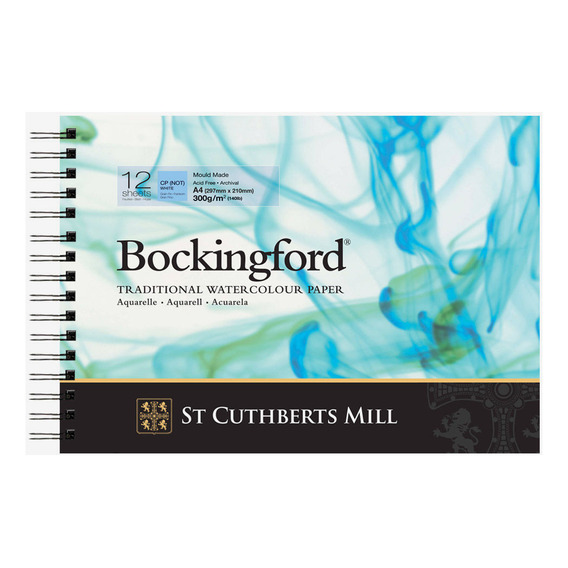 Block Papel Acuarela Bockingford 29.7x21cm 300grs