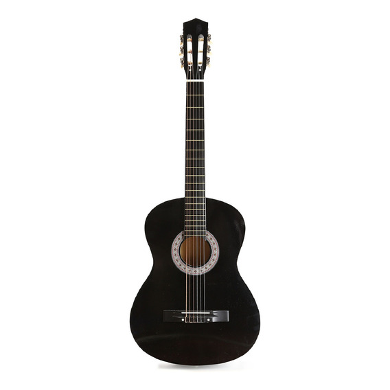 Guitarra Clasica Femmto Para Diestros Derechos Funda Puas Color Negro Material del diapasón Madera dura Orientación de la mano Diestro