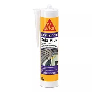 Sikaflex 101 Sela Plus Selante Poliuretano Pu Sika Branco